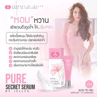Serum Làm Hồng Và Se Khít Vùng Kín Jellys Pure Secret Serum 10ml Thái Lan