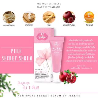 Serum Làm Hồng Và Se Khít Vùng Kín Jellys Pure Secret Serum 10ml Thái Lan