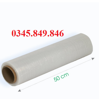 [500mm-1,2kg]Màng PE, màng chít quấn pallet, màng co bọc hàng hoá, màng pe công nghiệp giá rẽ nhất | TPHCM