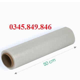 [500mm-3,2kg]Màng PE, màng chít quấn pallet, màng co bọc hàng hoá, màng pe công nghiệp giá rẽ nhất | TPHCM giá sỉ