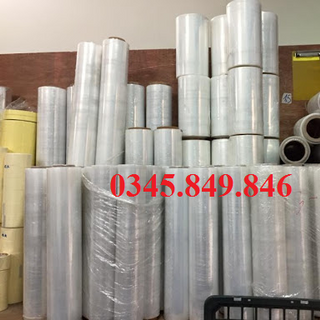 [500mm-3,7kg]Màng PE, màng chít quấn pallet, màng co bọc hàng hoá, màng pe công nghiệp giá rẽ nhất | TPHCM