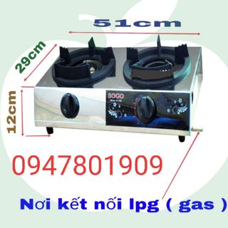 Bếp khè bán công ngiệp Sogo 2 lò