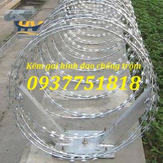 dây thép gai hình dao, dây kẽm gai hình dao rẻ nhất bà rịa vũng tàu