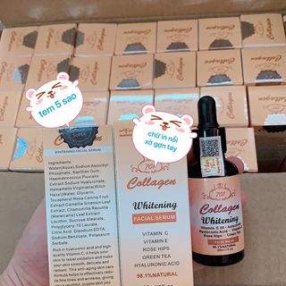 serum trị nám trắng da collagen plus vit e indonesia