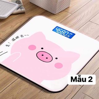 Cân điện tử sức khoẻ hình chú heo hồng xinh xắn giá sỉ