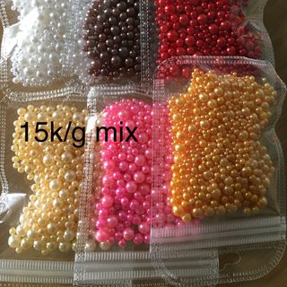 Trai nhựa gắn móng làm hoa từ 2mm đến 6mm mix giá sỉ