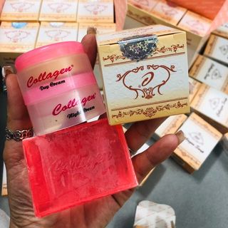 bộ kem 3 món collagen plus vit e 701 của indonesia