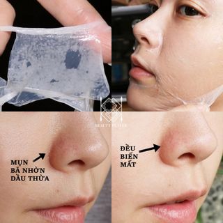 Mặt nạ làm sạch sâu Beauty Player Đài Loan (Đen) - Hộp 5 miếng