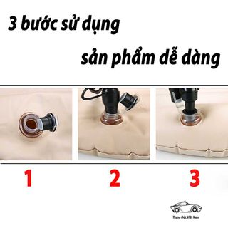 GIƯỜNG NỆM HƠI Ô TÔ KÈM BƠM ĐIỆN, KEO DÍNH VÀ MIẾNG VÁ DƯ PHÒNG