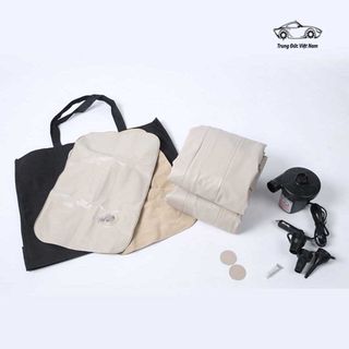 GIƯỜNG NỆM HƠI Ô TÔ KÈM BƠM ĐIỆN, KEO DÍNH VÀ MIẾNG VÁ DƯ PHÒNG