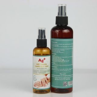 Xịt khuẩn nano bạc thành phần hữu cơ - dung tích 250ml