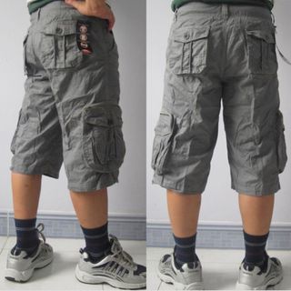 Quần short kaki túi hộp nam thường (si và lẻ)