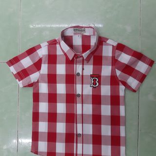 Áo sơmi size1/8 tay ngắn