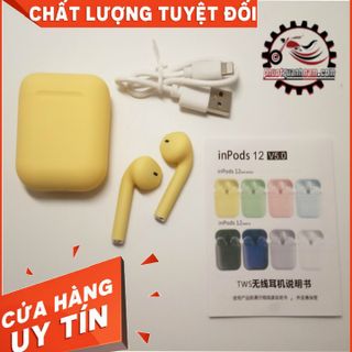 [HÀNG CÓ SẴN] - Tai nghe Inpod i12 TWS - Tai nghe không dây Inpod i12 TWS - Tai Nghe Bluetooth