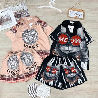 Bộ pijama đùi cao cấp