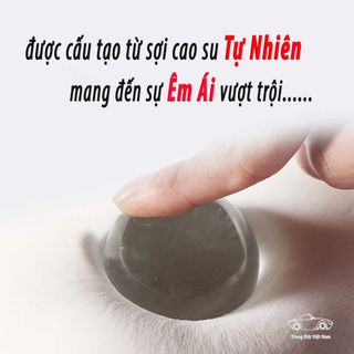 GỐI TỰA ĐẦU TRÊN Ô TÔ BẰNG CAO SU NON