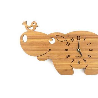 Đồng Hồ Gỗ Nghệ Thuật Handmade Hình Dáng Sinh Động, Treo Tường Hay Để Bàn Đều Được