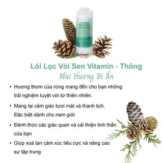 Lõi Vitamin Lọc Nước Vòi Sen Daily Aqua - Hương Thông
