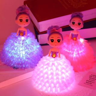 Búp bê xinh xắn nhiều màu có đèn led