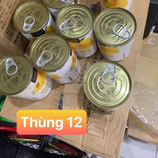 Đào ngâm thùng 06 lon