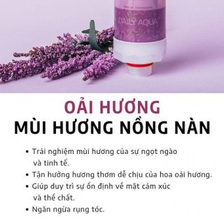 Lõi Vitamin Lọc Nước Vòi Sen Daily Aqua - Hương Oải Hương