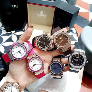ĐỒNG HỒ HUBLOT NIỀN ĐÁ MÀU