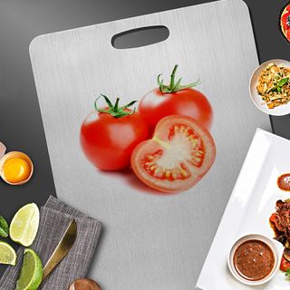THỚT INOX 304 CAO CẤP TP COOK - KHÁNG KHUẨN, CHỐNG ẨM MỐC (SIZE M)