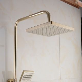 Bộ sen cây tắm đứng nóng lạnh  AV-915 vàng
