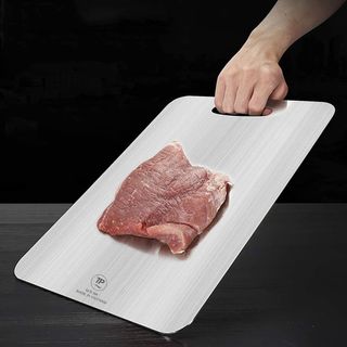 THỚT INOX 304 AN TOÀN - KHÁNG KHUẨN,  CHỐNG ẨM MỐC (SIZE S)