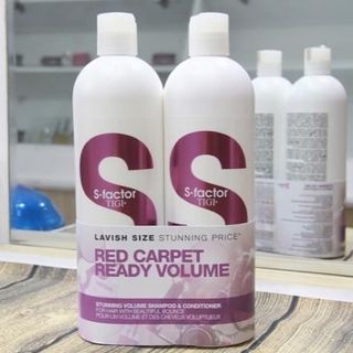 Dầu gội xả Tigi S Factor Red Carpet Reday Volume 1500ml