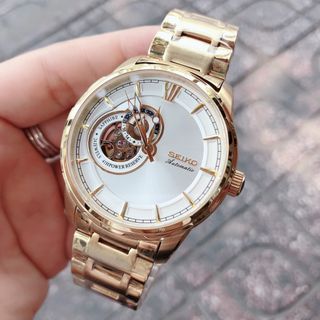 SEIIKO NAM TỰ ĐỘNG VÀNG MẶT TRẮNG