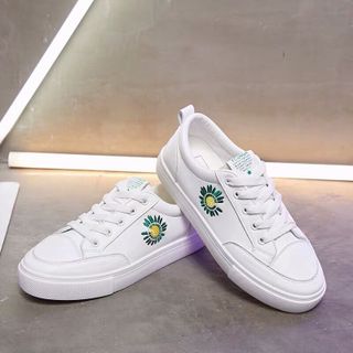 Giay bata thêu hoa cao cấp
