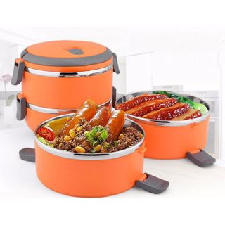 Hộp Cơm Giữ Nhiệt 2 Tầng Tiện Lợi