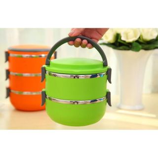 Hộp Cơm Giữ Nhiệt 2 Tầng Tiện Lợi