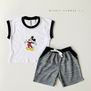 BỘ ĐỒ GẤU MICKEY BÉ TRAI