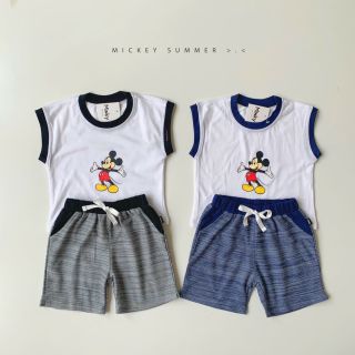 BỘ ĐỒ GẤU MICKEY BÉ TRAI