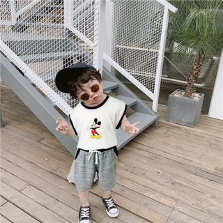 BỘ ĐỒ GẤU MICKEY BÉ TRAI