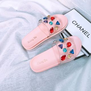Dép nhuậ màu cute