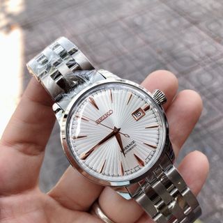 SEIKO MO NAM TỰ ĐỘNG TRẮNG MẶT TRẮNG