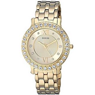 ĐỒNG HỒ GUES NỮ CAO CẤP DEMI VIỀN HỘT - VÀNG