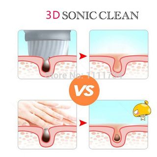 Máy massage và làm sạch da mặt Pobling