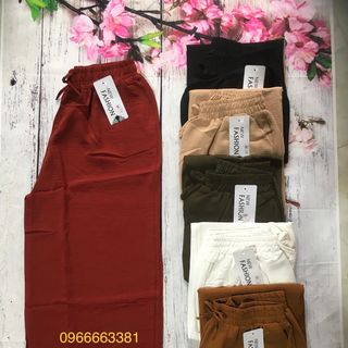 Quần vãi đũi nữ cực mát
