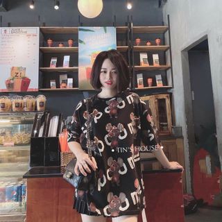 Áo thun nữ, Áo thun unisex form rộng
