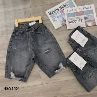 Quàn short ngố ảnh thật xám rách