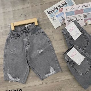 Quàn short ngố ảnh thật xám rách
