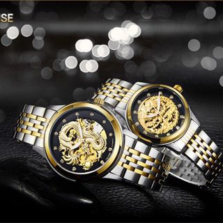 ĐỒNG HỒ CẶP CƠ TỰ ĐỘNG TEVISE 9006