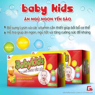 Babykids ăn ngủ ngon yến sào giá sỉ