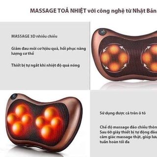 GỐI MAS.SA HỒNG NGOẠI 8 BI giá sỉ