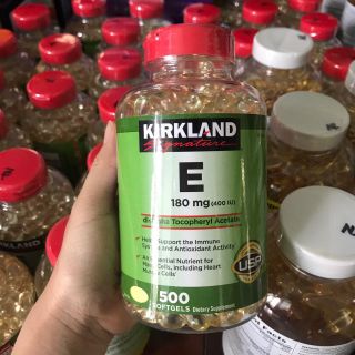 Vitamin E Kirkland 18g 500 viên giá sỉ