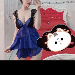 Siêu sỉ _ bộ ngủ voan quần đùi